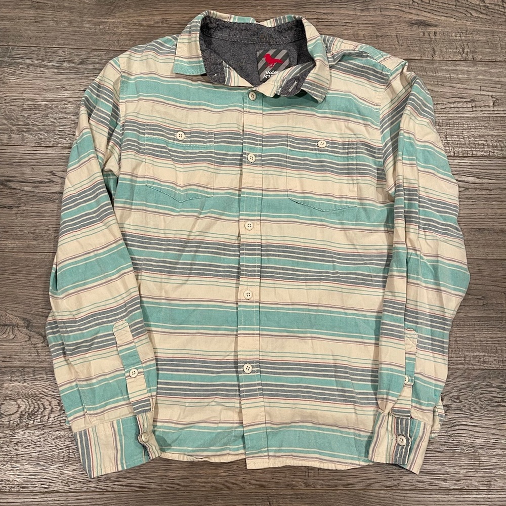Men’s Medium Long Sleeved Modern Amusement Shirt